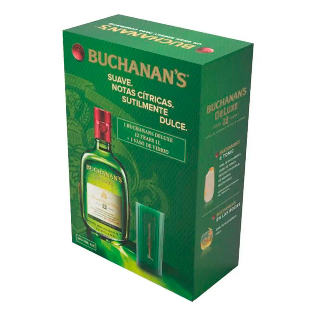 Whisky Buchanans 12 Años 750cc + Vaso de Regalo