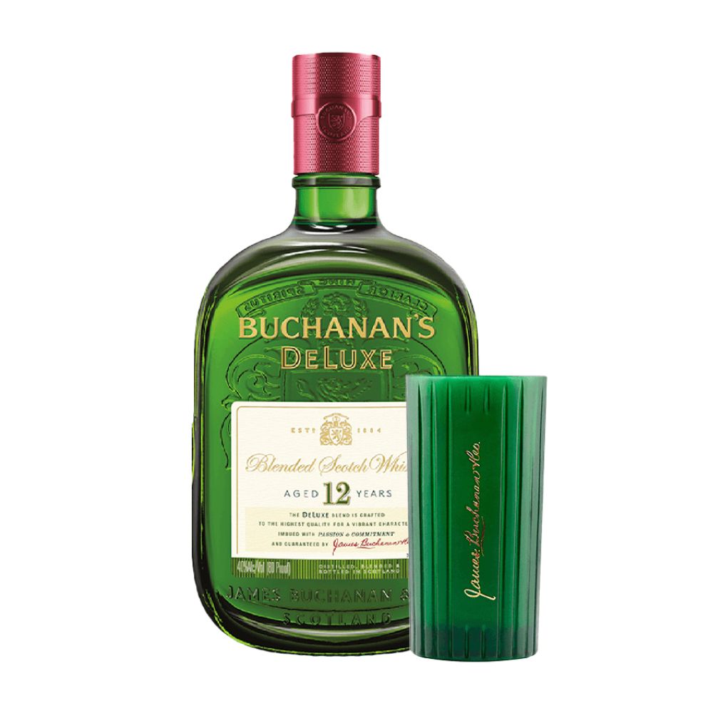 Whisky Buchanans 12 Años 750cc + Vaso de Regalo