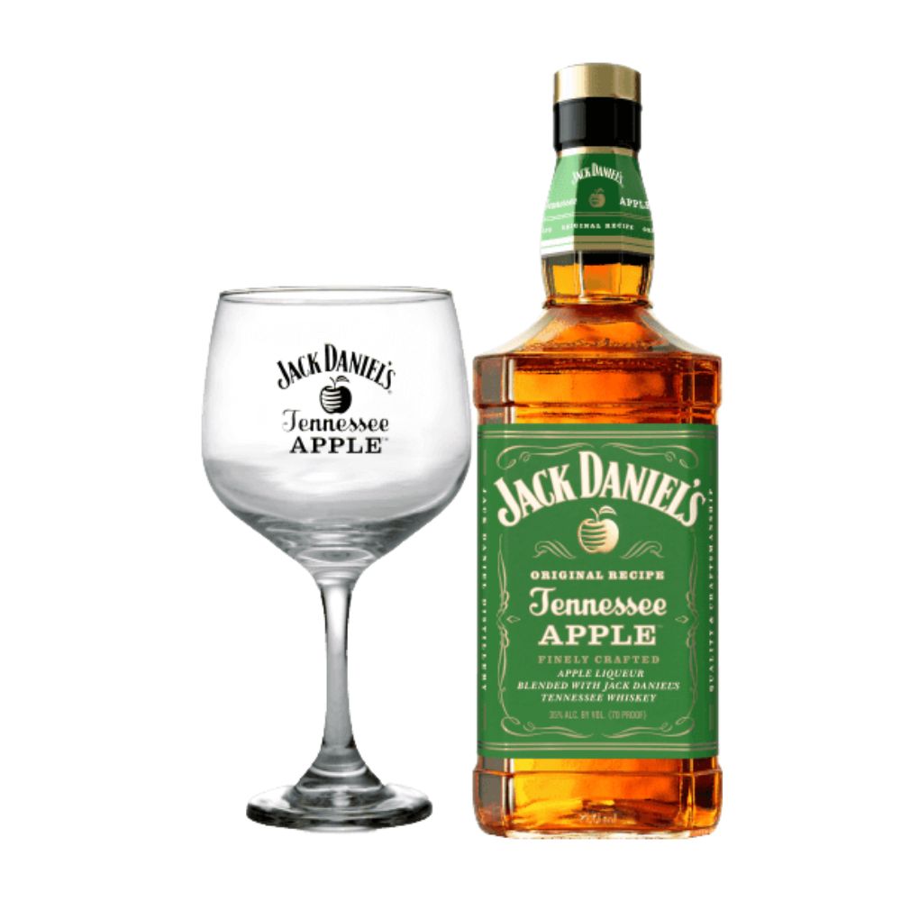 Whiskey Jack Daniels Apple 750cc + Copa de Regalo