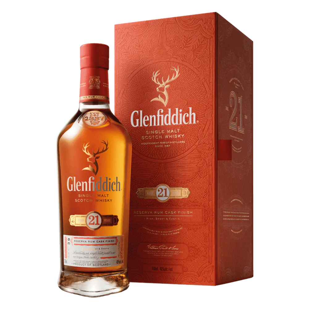 Whisky Glenfiddich 21 años Gran Reserva Single Malt 750cc