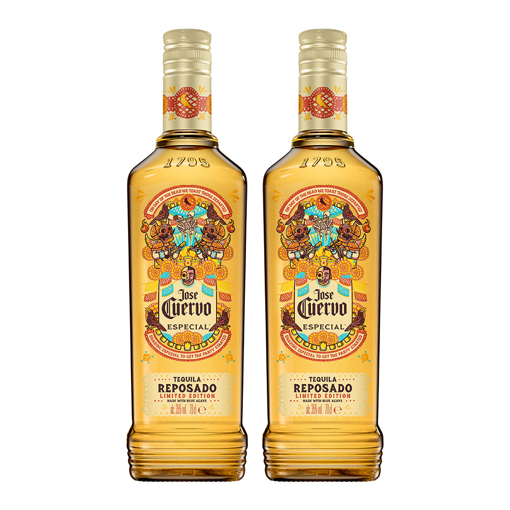 2x Tequila José Cuervo Especial Reposado 38º 750cc