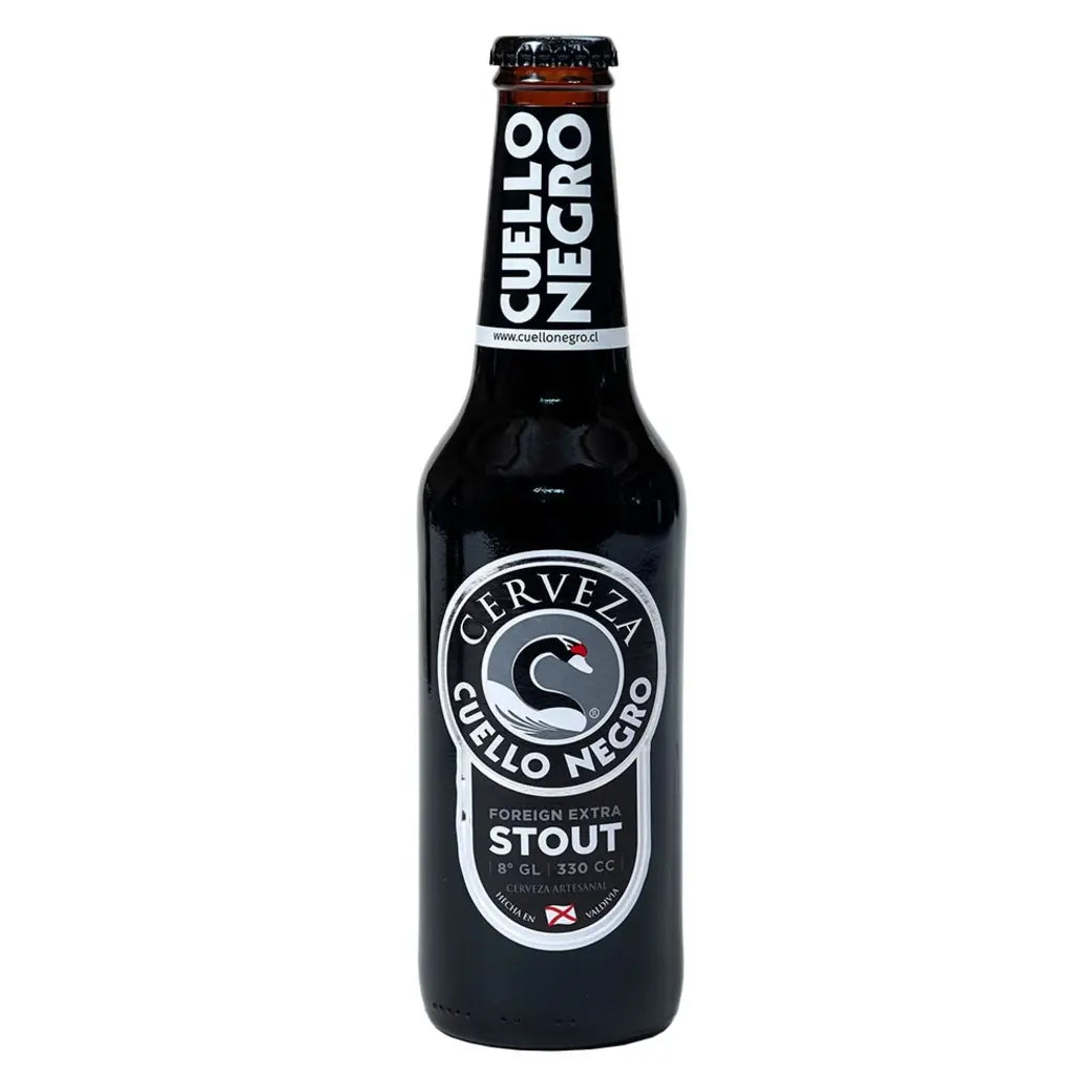 Cerveza Cuello Negro Stout 8° 330cc