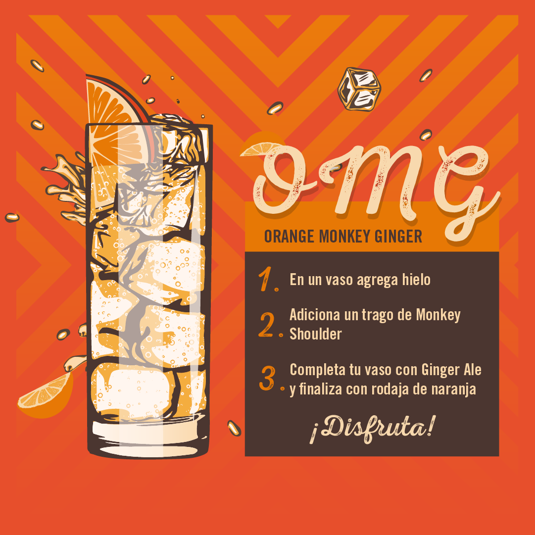 Whisky Blended Malt Monkey Shoulder 700cc