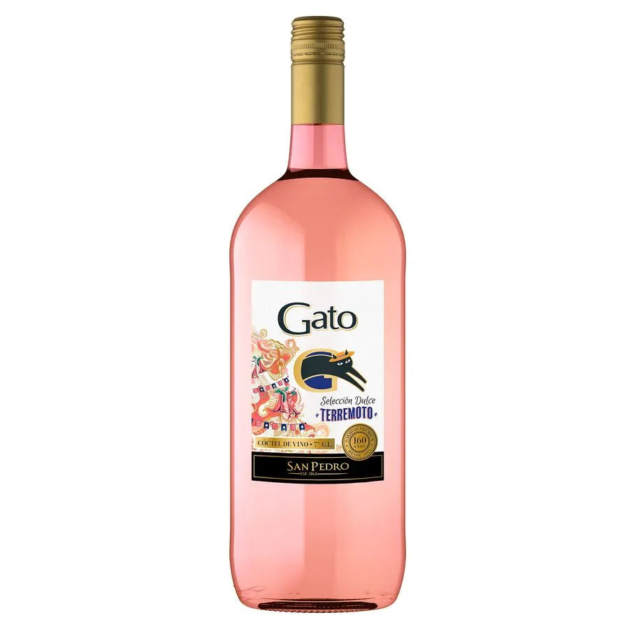 Coctel de Vino Gato Selección Dulce Terremoto 7° 1500cc