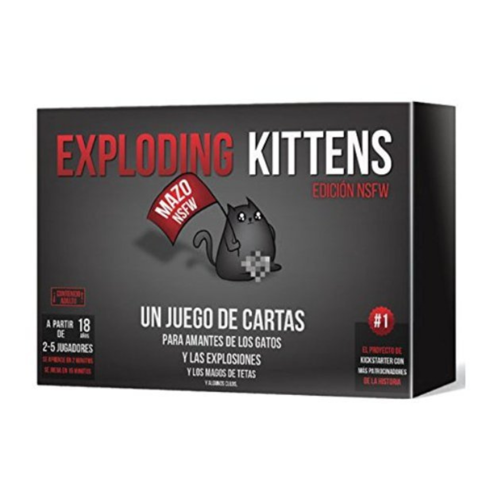 PARTY GAME EXPLODING KITTENS NSFW