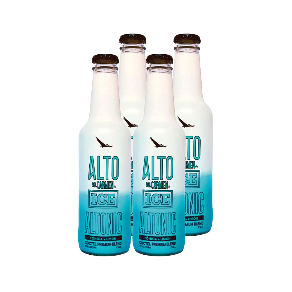 4x Cóctel Alto Del Carmen Ice Tonic 7° 275cc