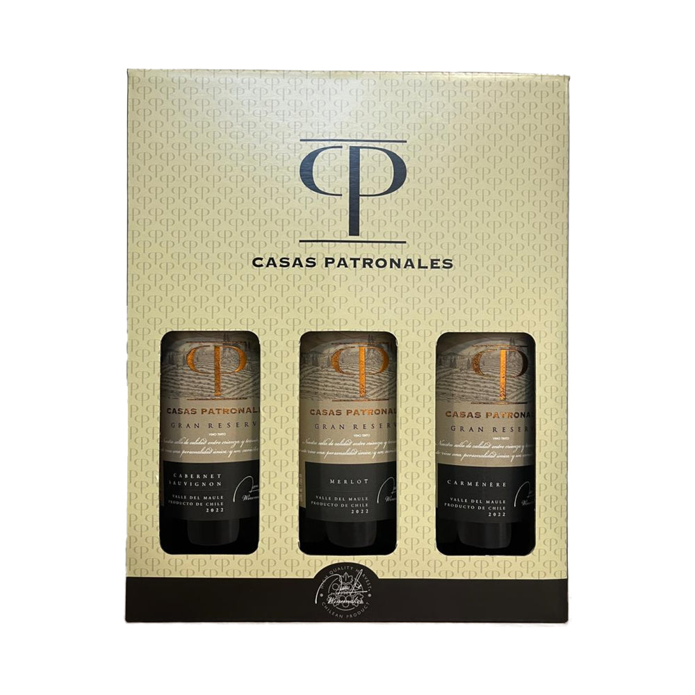 Arma tu Pack - 3 Vinos Casas Patronales Gran Reserva 750cc