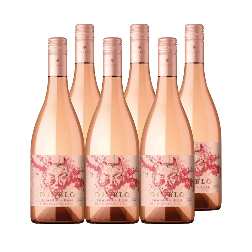 6x Vino Diablo Luminous Rosé 750CC