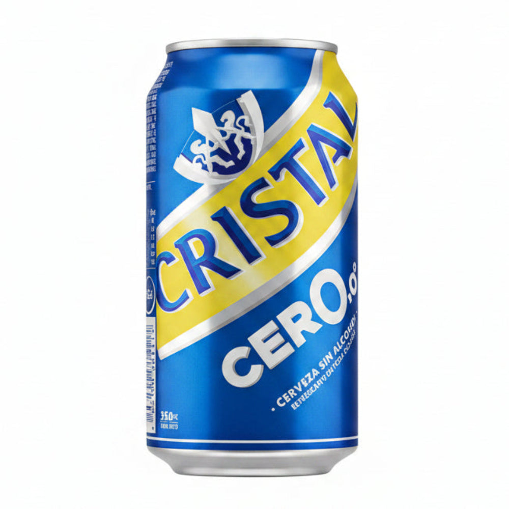 Cerveza Cristal Cero Lata 350cc