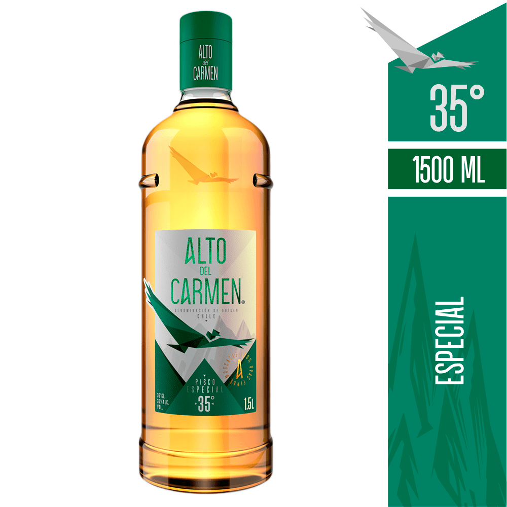 Pisco Alto del Carmen 35º 1500cc