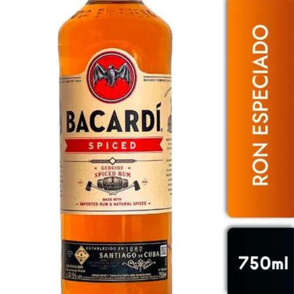 Ron Bacardí Spiced 35° 750cc