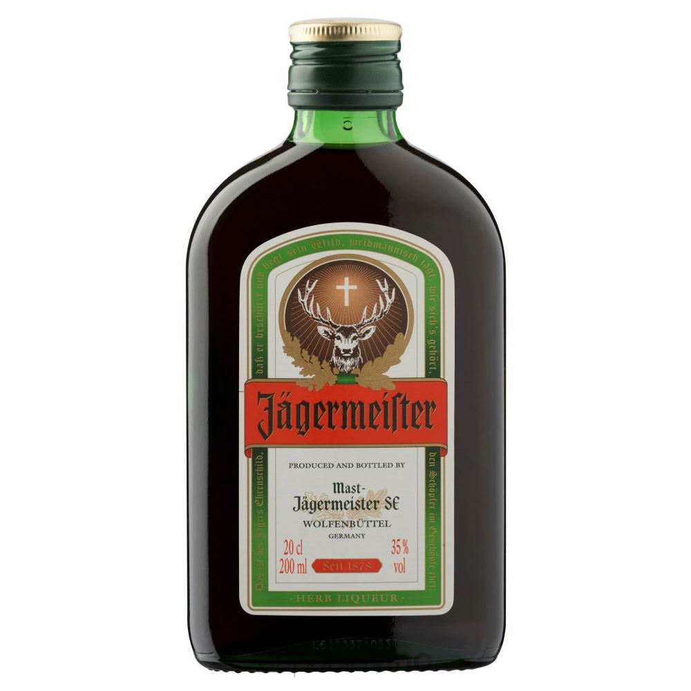 Licor Jagermeister 35° 200cc