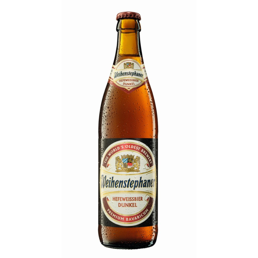 Cerveza Weihenstephaner Hefeweissbier Dunkel Botellin 5,1° 500cc
