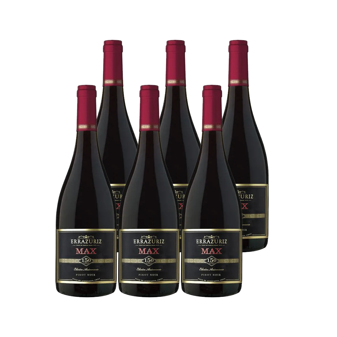 6x Vino Errazuriz Max Cepas 750cc