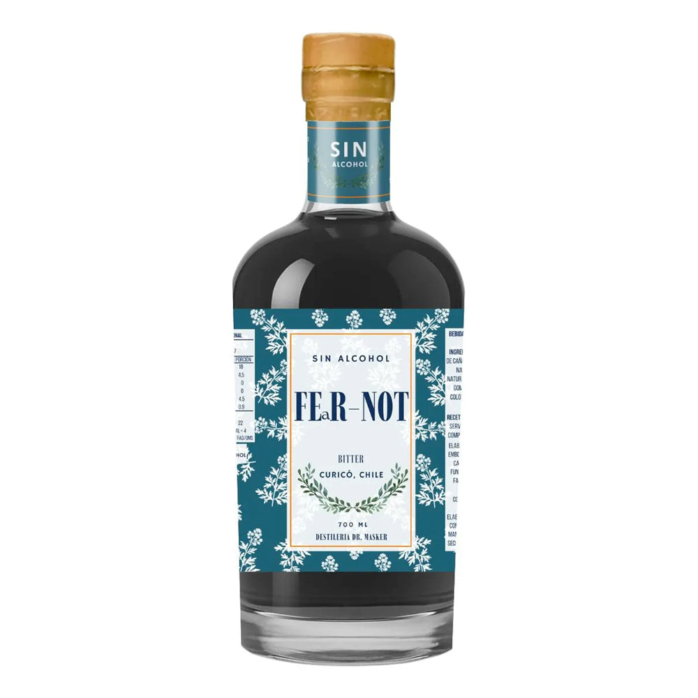 Fernet Bitter Sin Alcohol Fear Not 700cc