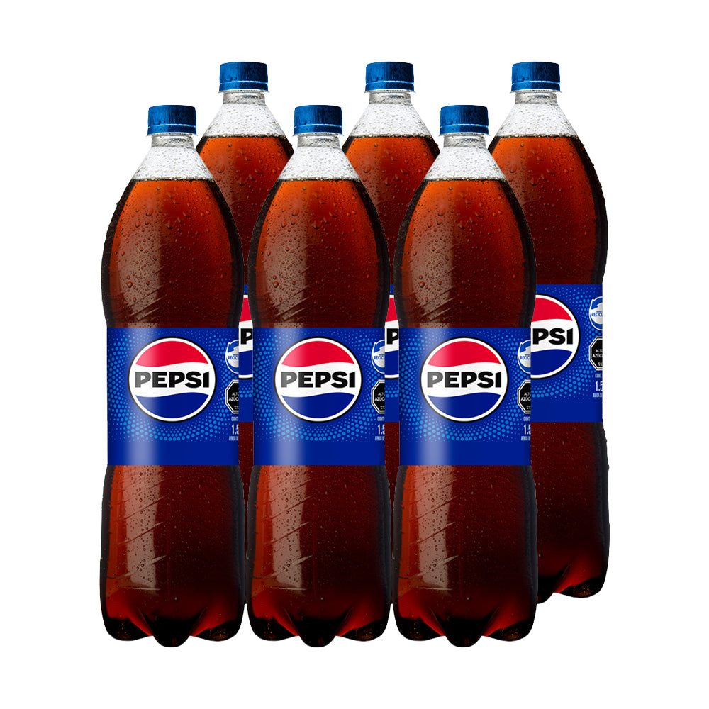 6x Bebida Pepsi Normal 1500cc