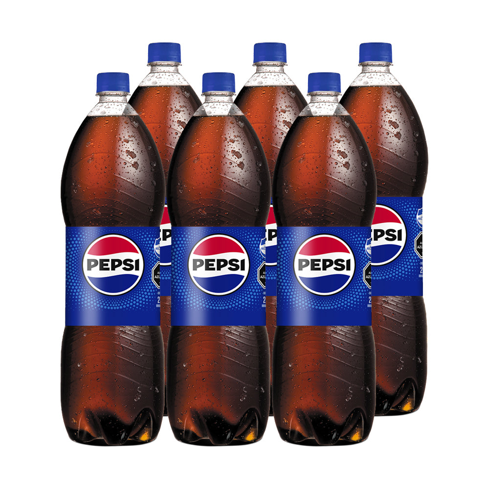 6x Bebida Pepsi Normal 2000cc