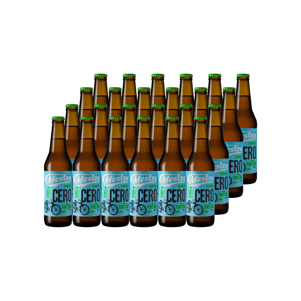 24x Cerveza Mestra Sin Alcohol 330cc