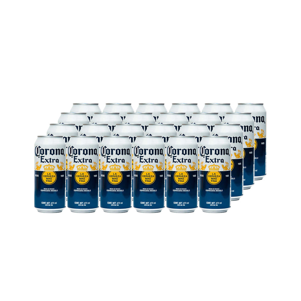 24x Cerveza Corona Extra Lata 473cc