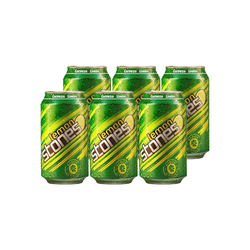 6x Cerveza Lemon Stones Lemon Lata 350cc