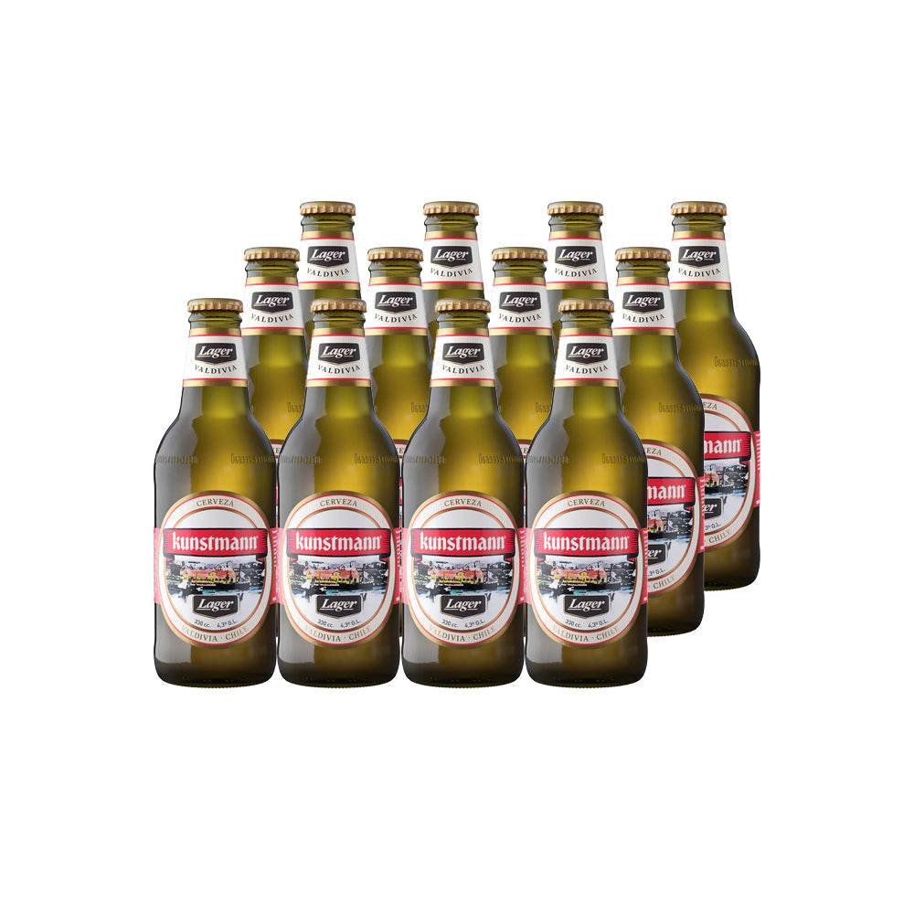 12x Cerveza Kunstmann Lager 330cc