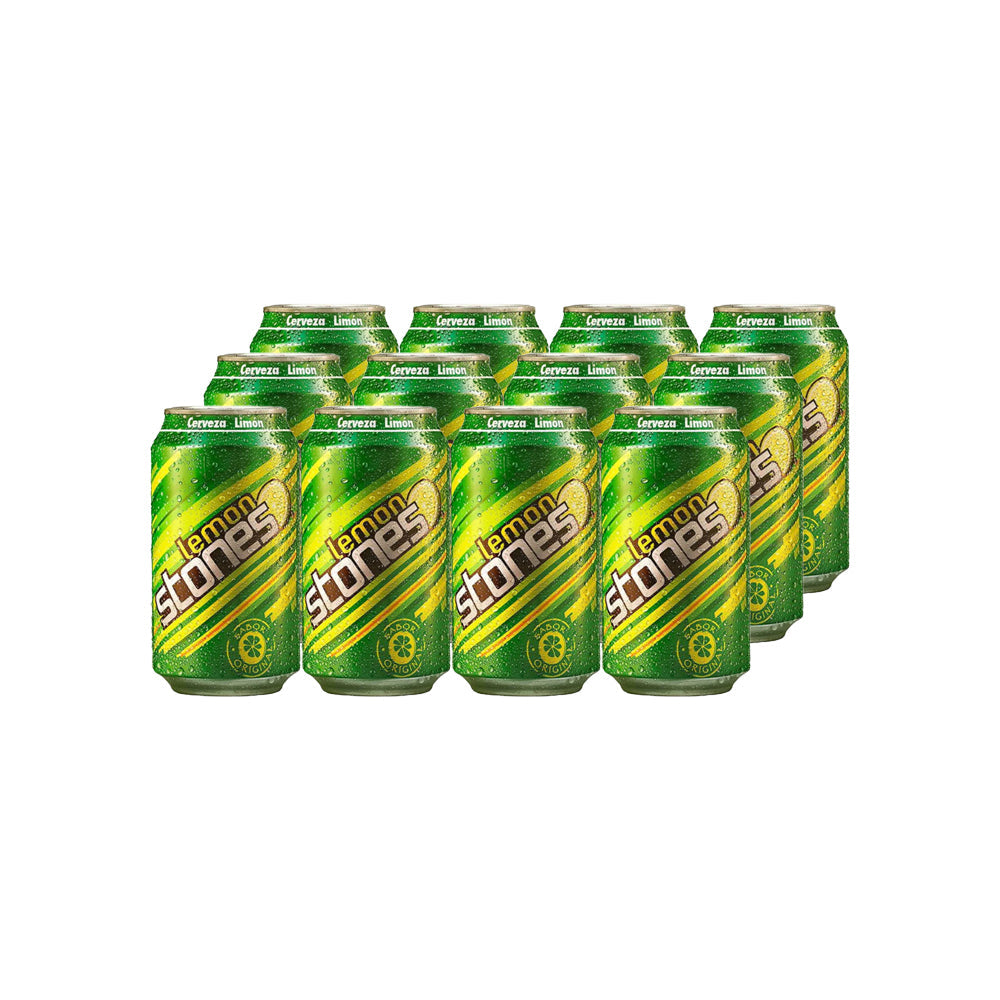 12x Cerveza Lemon Stones Lemon Lata 350cc