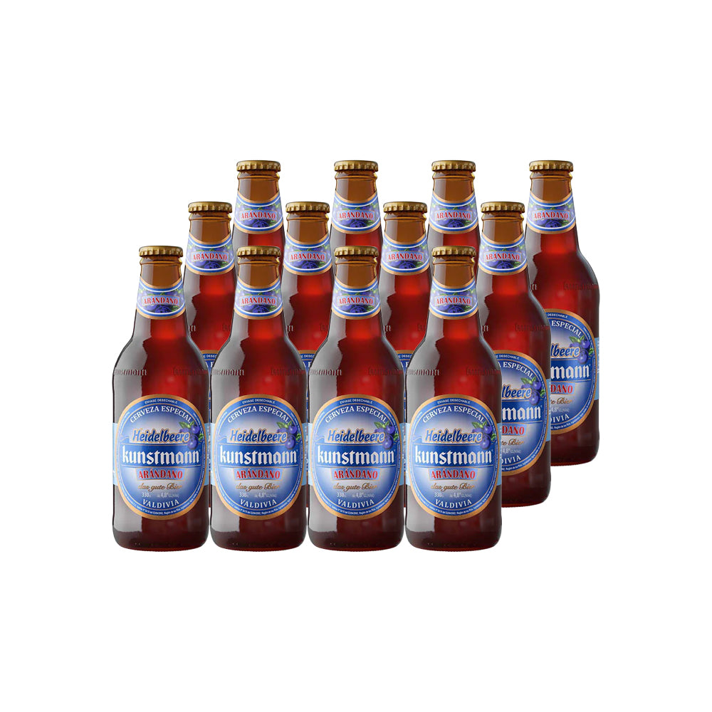 12x Cerveza Kunstmann Arándano 330cc