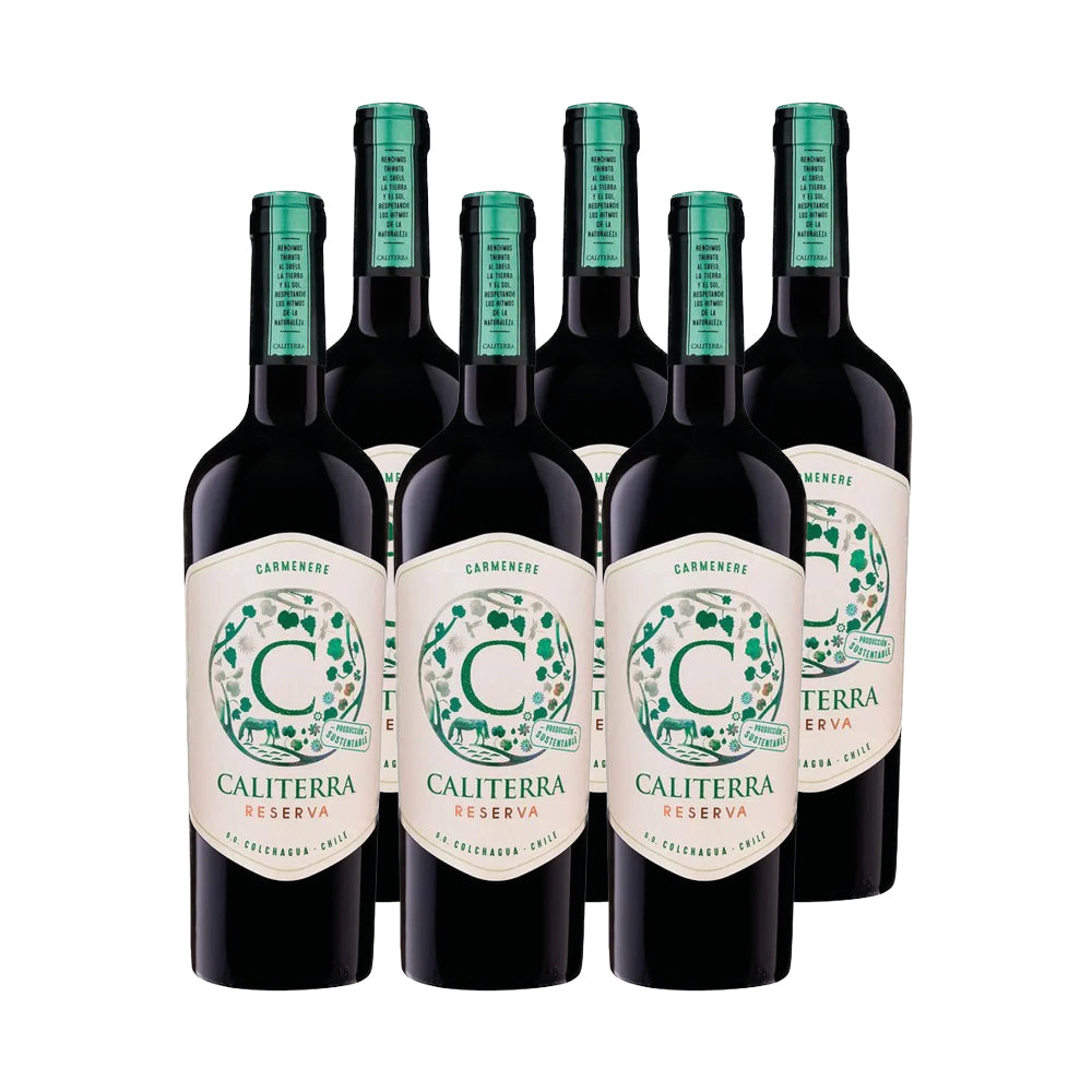 6x Vino Caliterra Reserva Cepas 750cc
