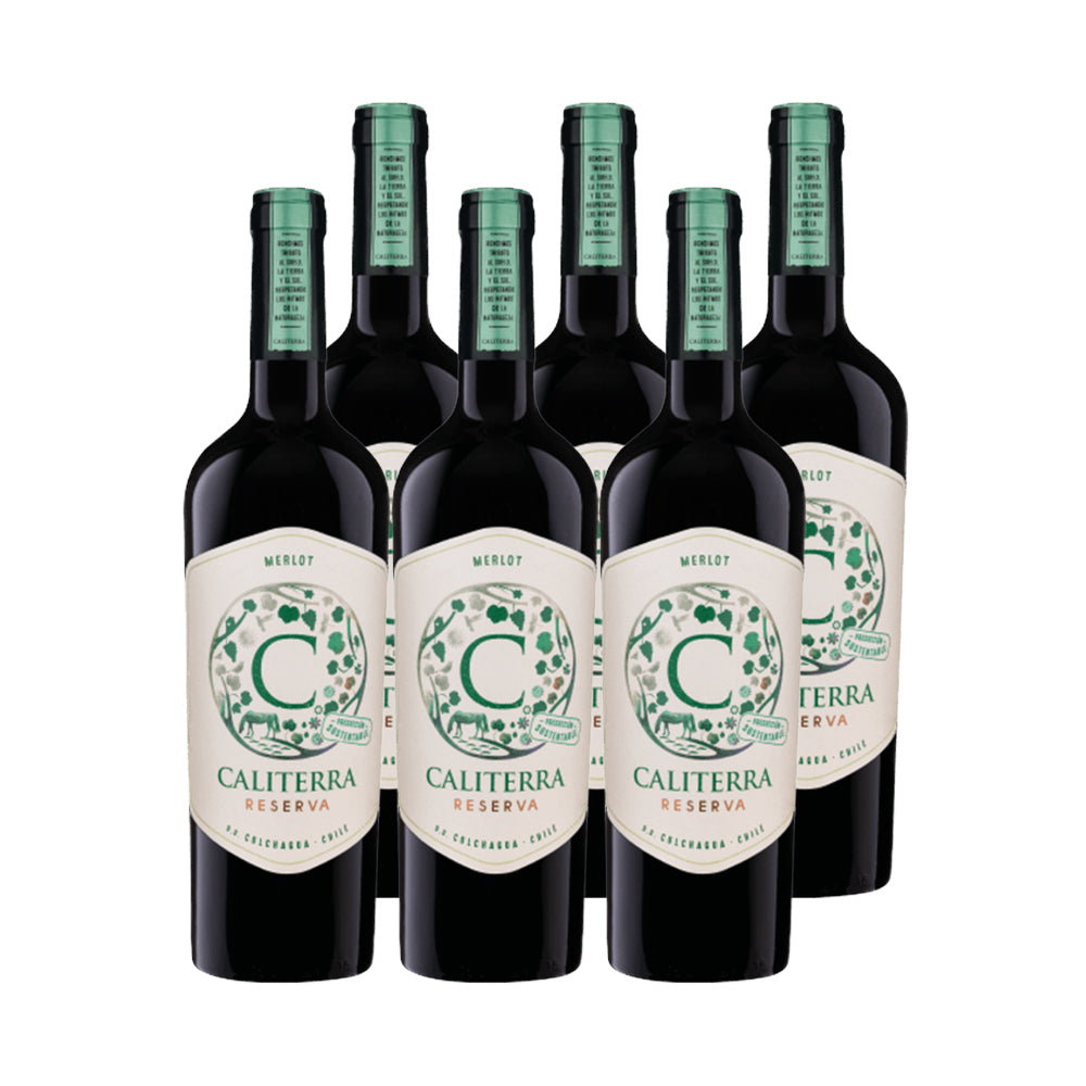 6x Vino Caliterra Reserva Cepas 750cc