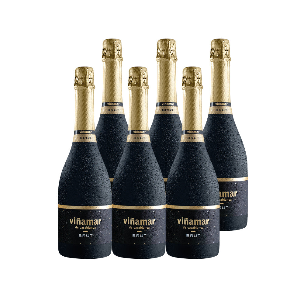 6x Espumante Viñamar Brut 750cc