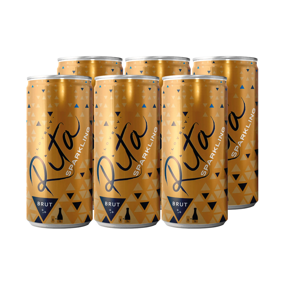 6x Espumante Rita Sparkling Brut 250cc