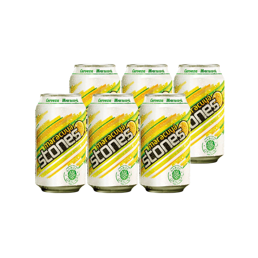 6x Cerveza Stones Maracuyá Lata 350cc