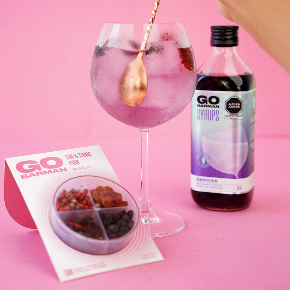 Mix de Botánicos Gin & Tonic Pink Go Barman