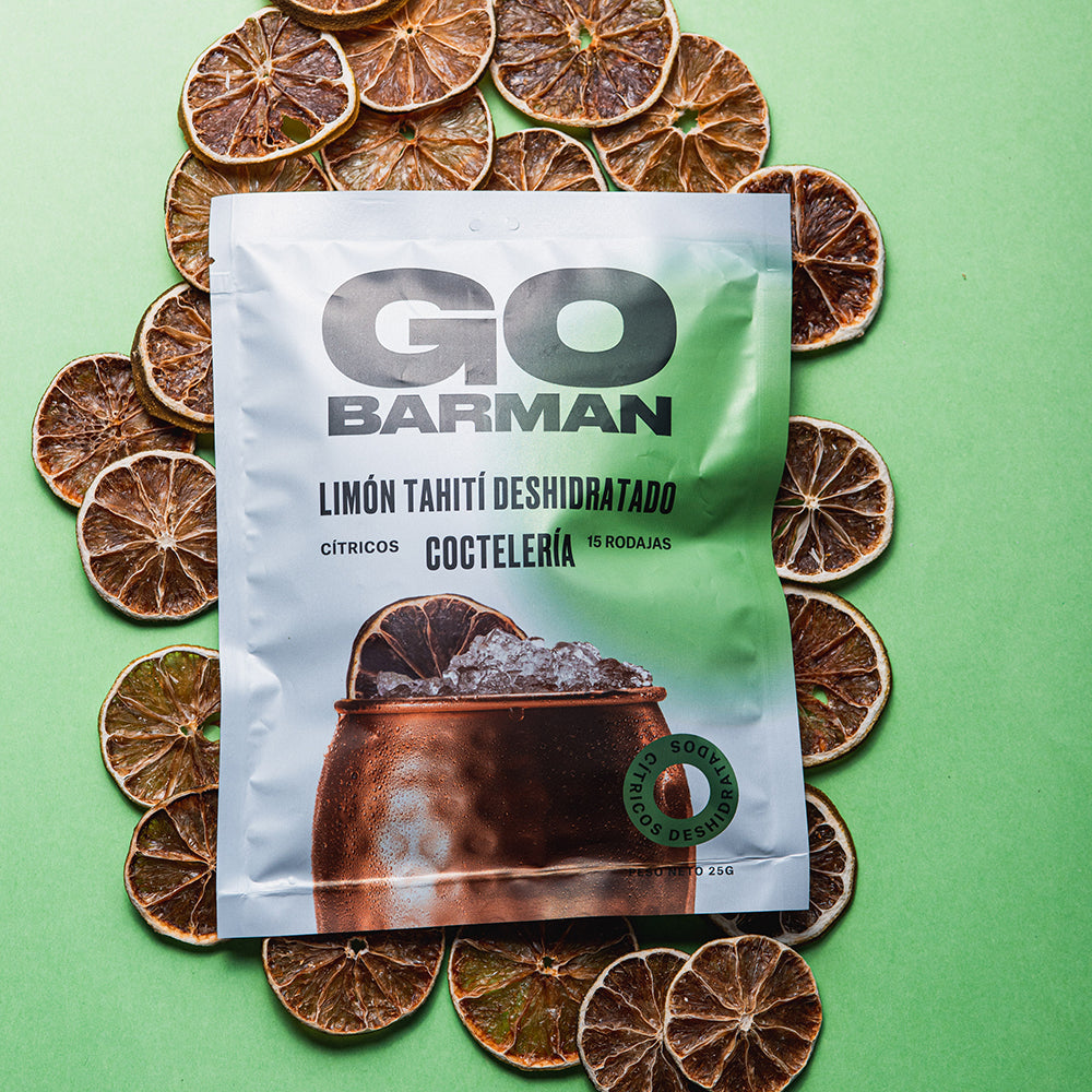 Deshidratado Limón Tahití Go Barman 25g