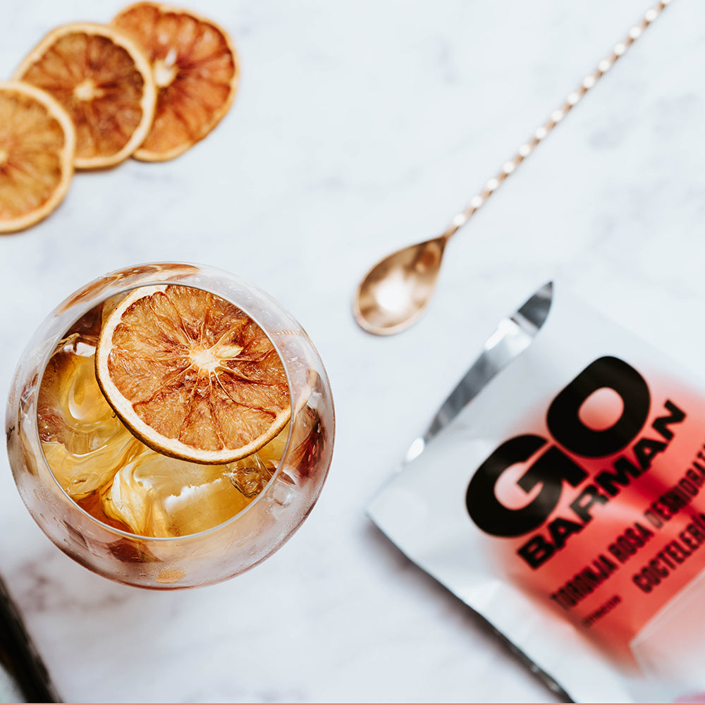 Deshidratado Toronja Rosa Go Barman 45g