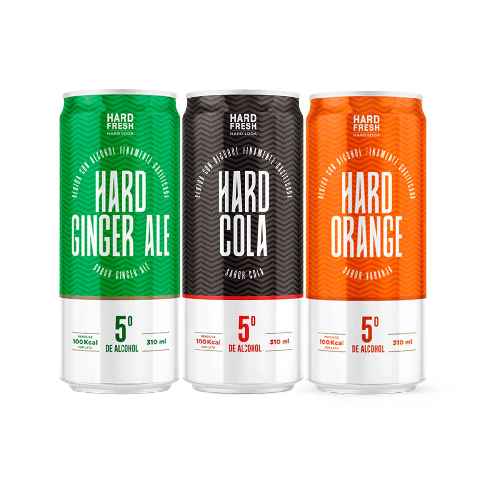 Pack Catador Cóctel Hard Soda Lata 310cc