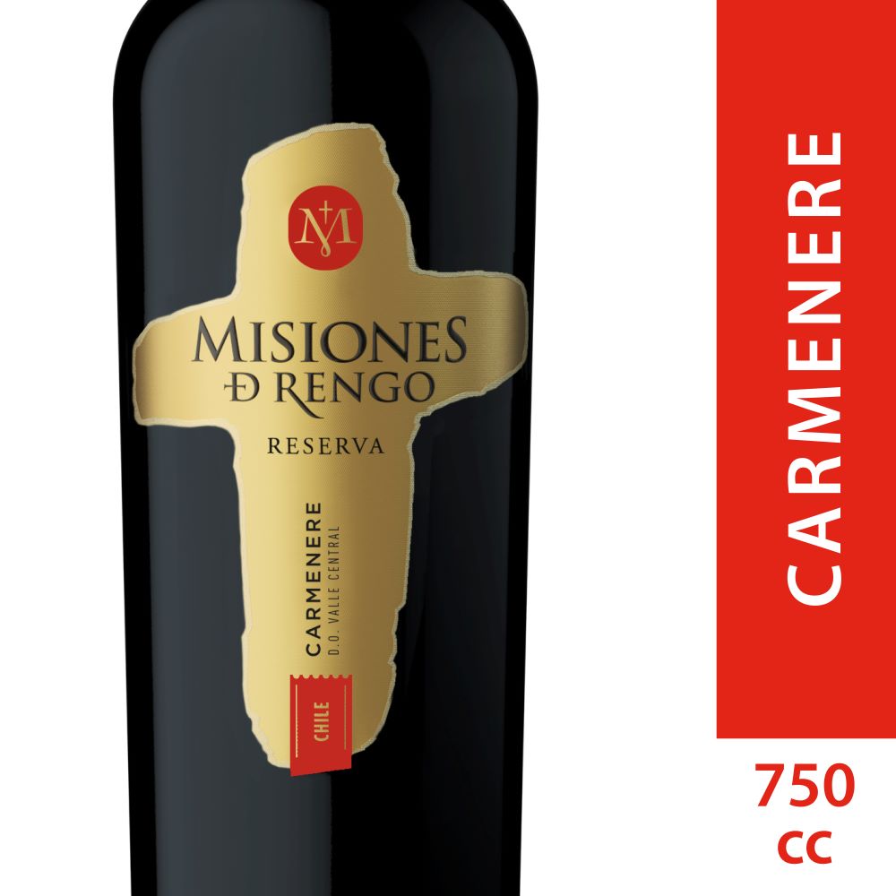 Vino Misiones De Rengo Reserva Carmenére 750cc