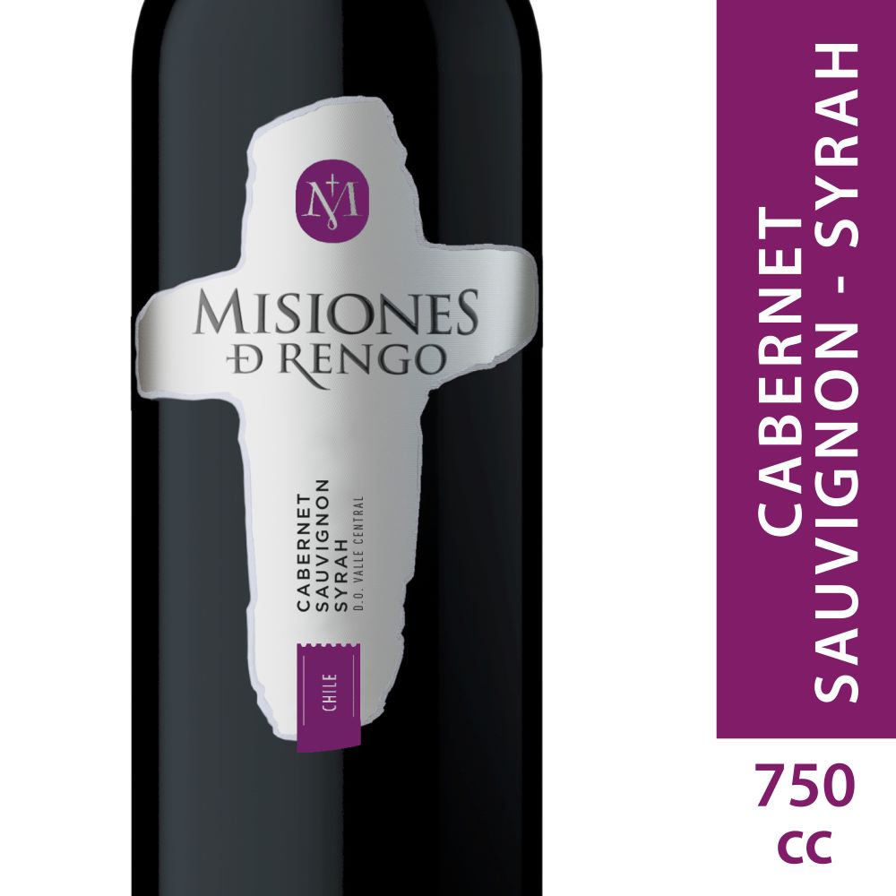 Vino Misiones De Rengo Varietal Cepas 750cc