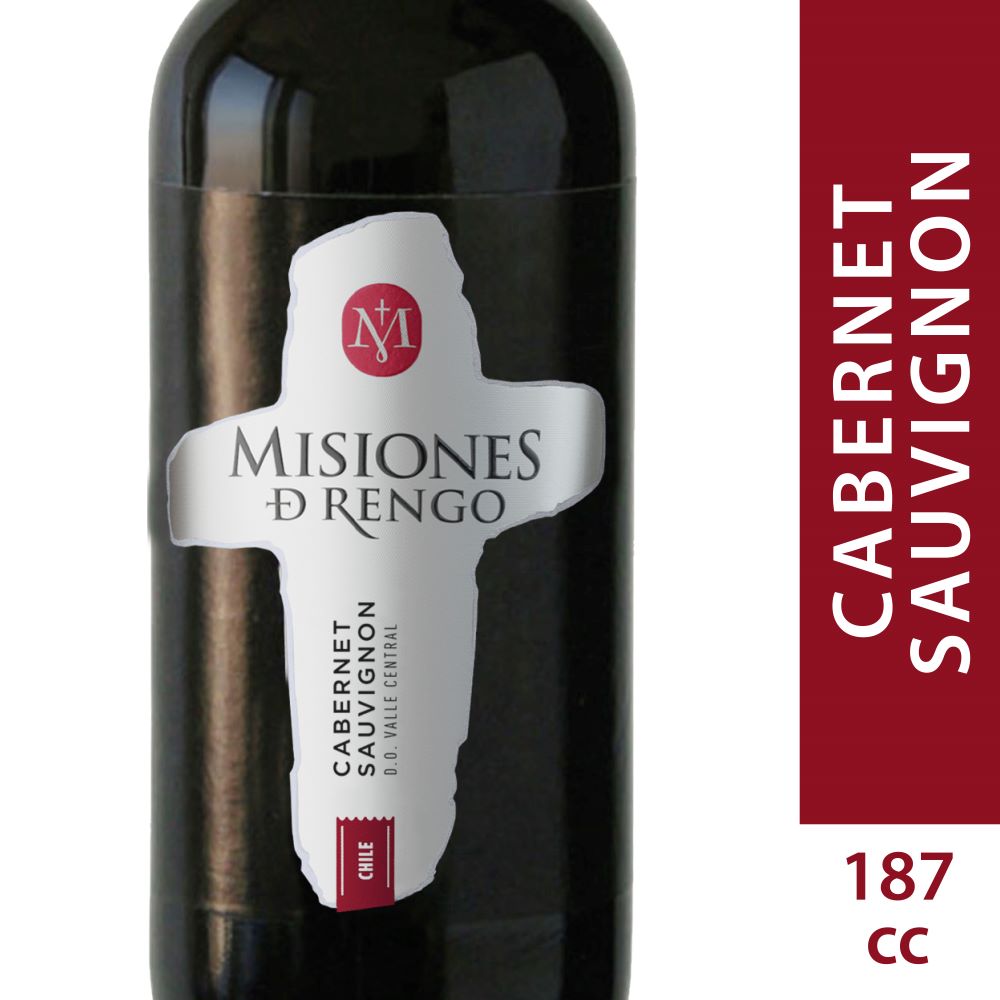 Vino Misiones de Rengo Cabernet Sauvignon Varietal 12,5° 187,5cc