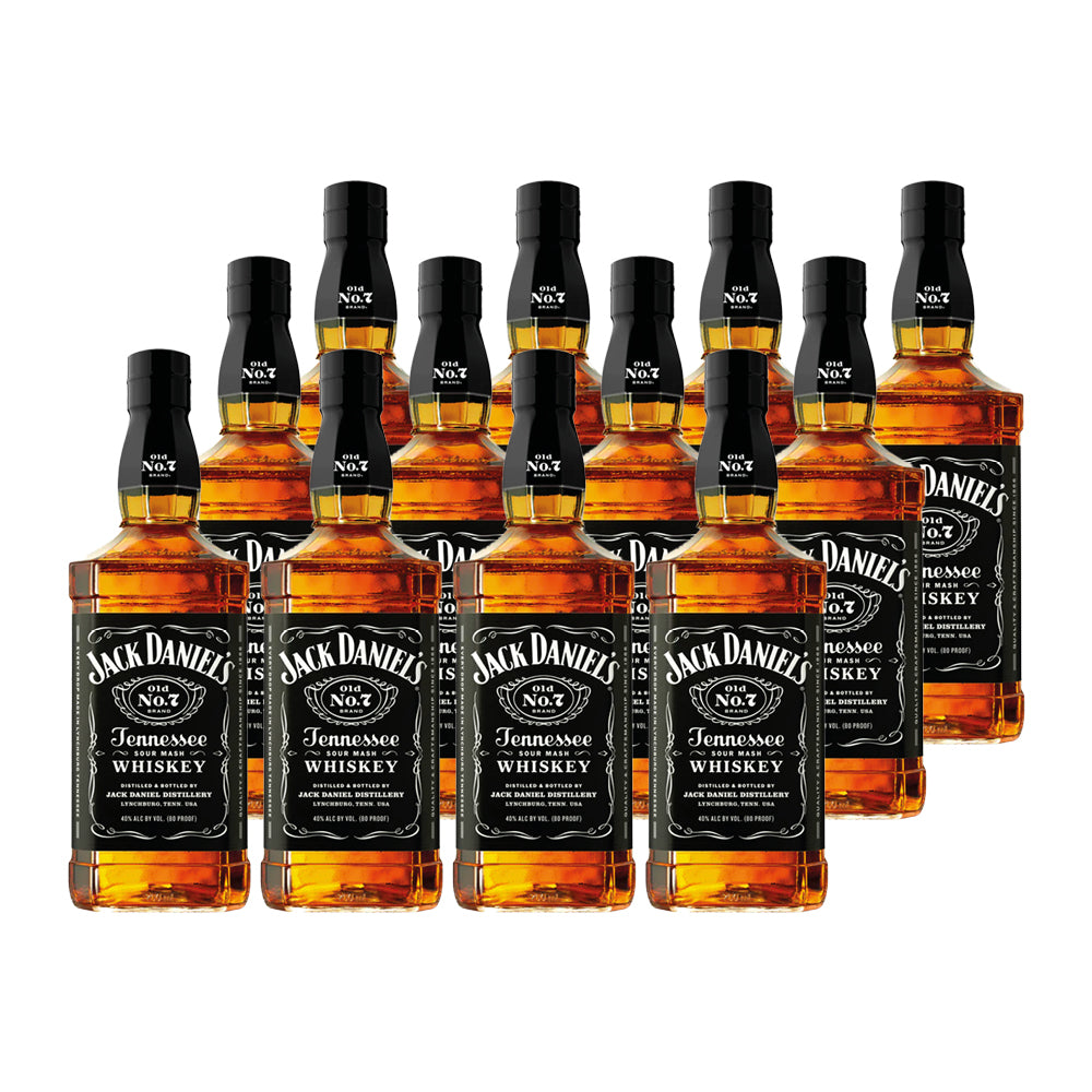 12x Whiskey Jack Daniel's Variedades 750cc