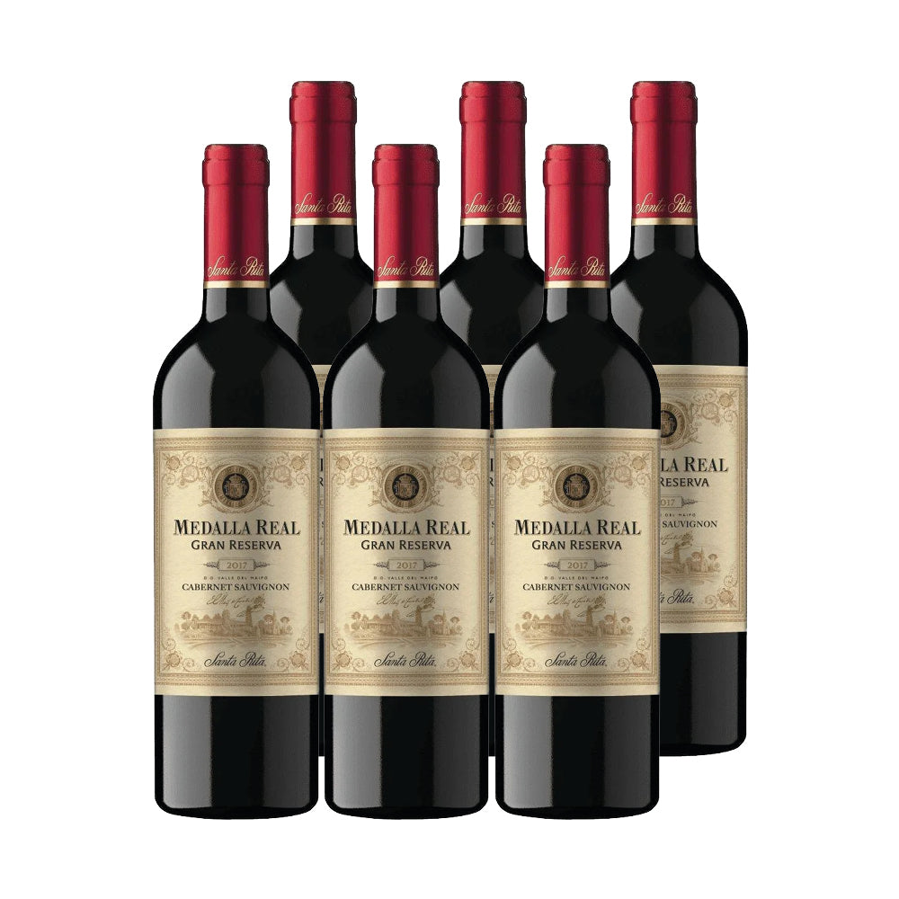 6x Vino Medalla Real Gran Reserva Cepas 750cc