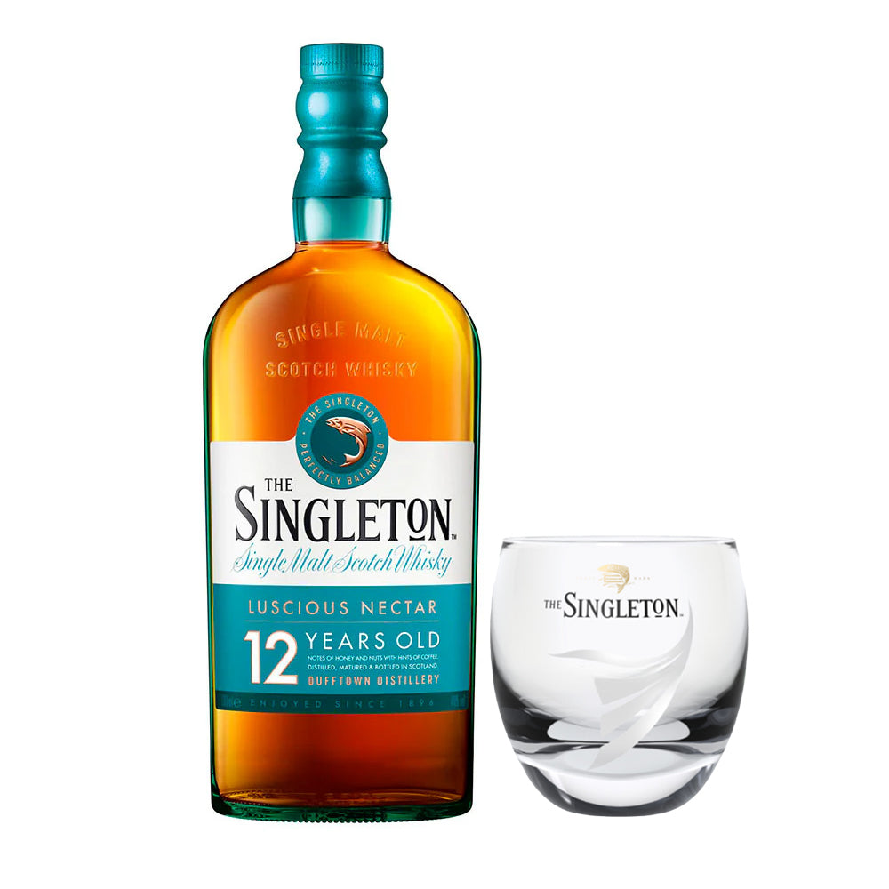 Whisky The Singleton 12 Años 40° 700cc + Vaso The Singleton de Regalo