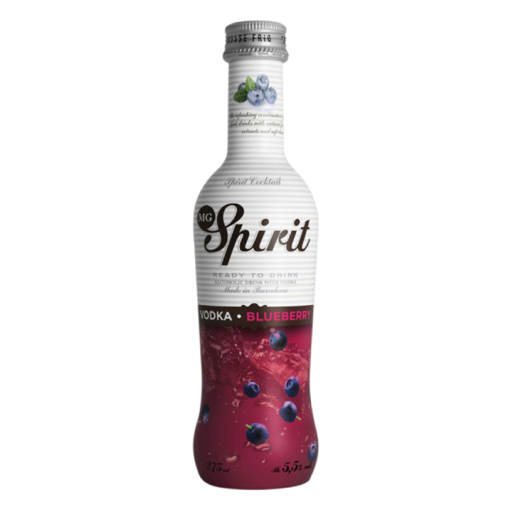 Cóctel MG Spirit Blueberry 5,5º 275cc