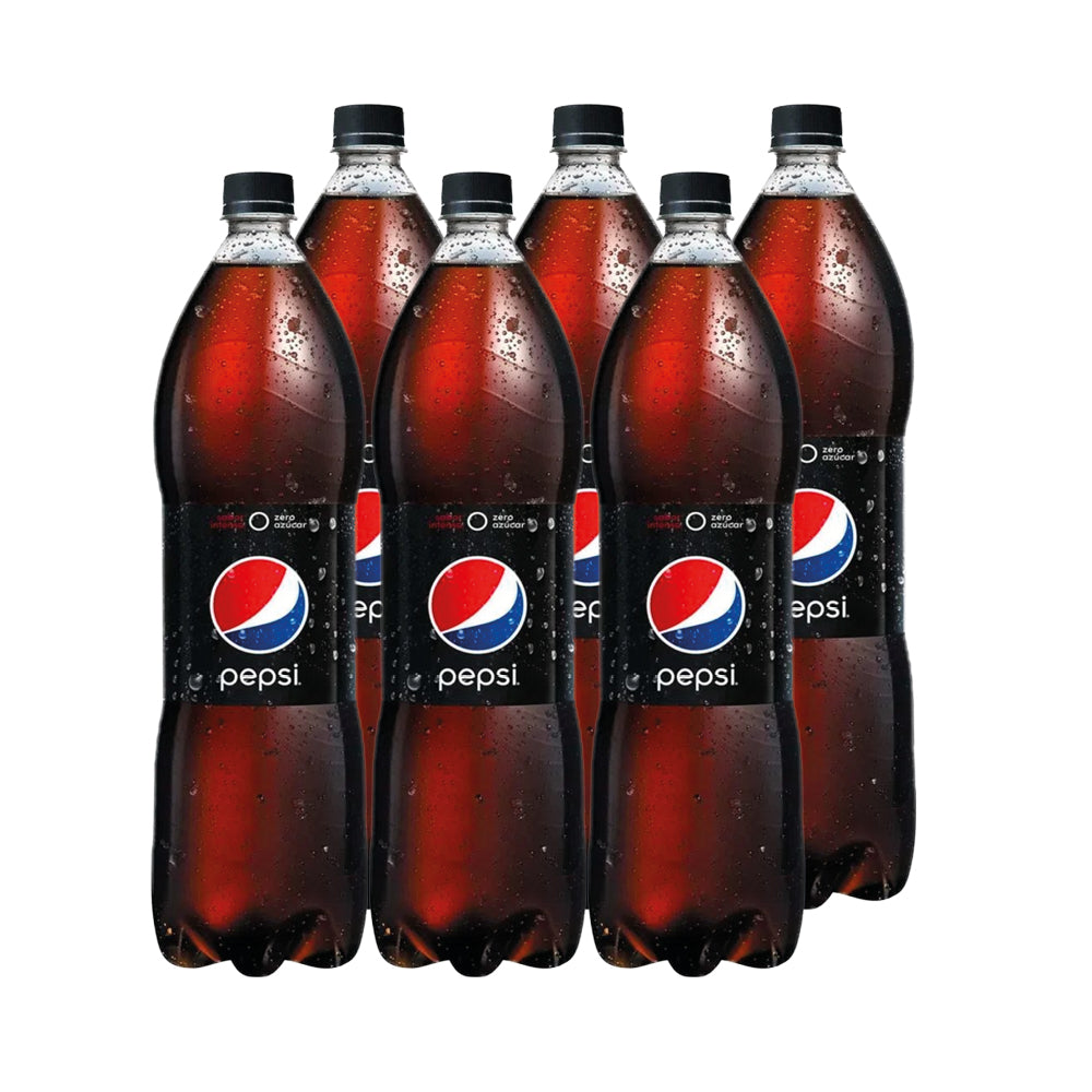 6x Bebida Pepsi Zero 2000cc