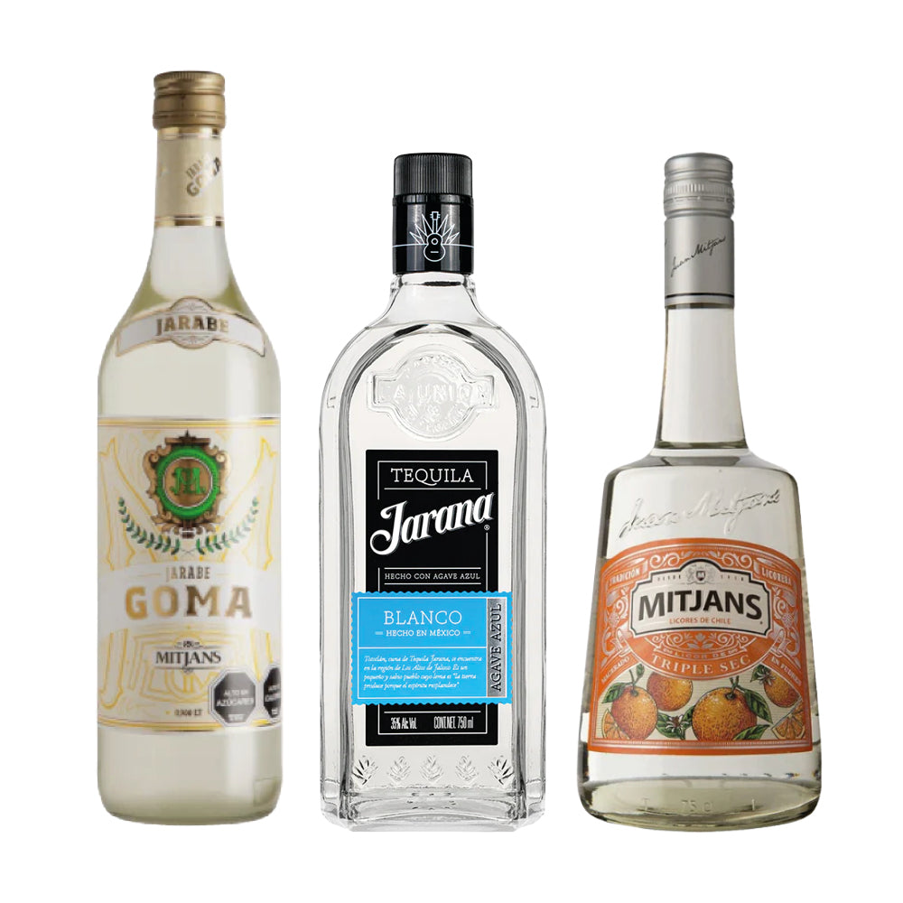Pack Tequila Margarita Jarana 750cc