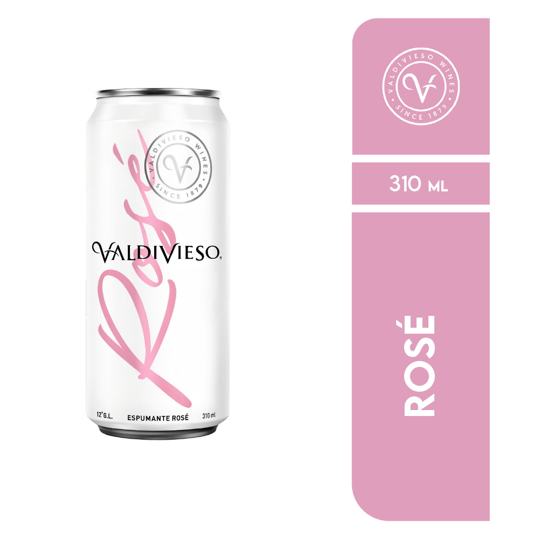 Espumante Valdivieso Rose Lata 310cc