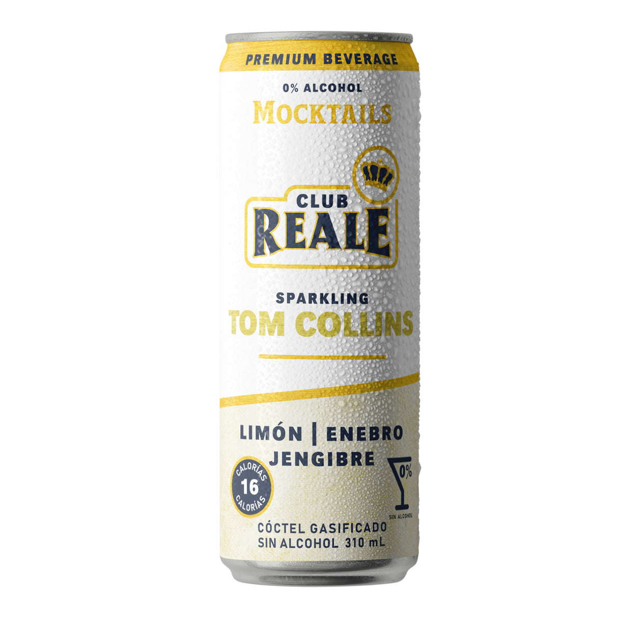 Cóctel Sin Alcohol Club Reale Tom Collins Mocktail 310cc