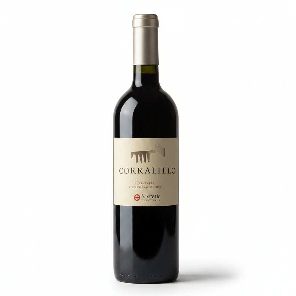 Vino Matetic Corralillo Carmenere 750cc