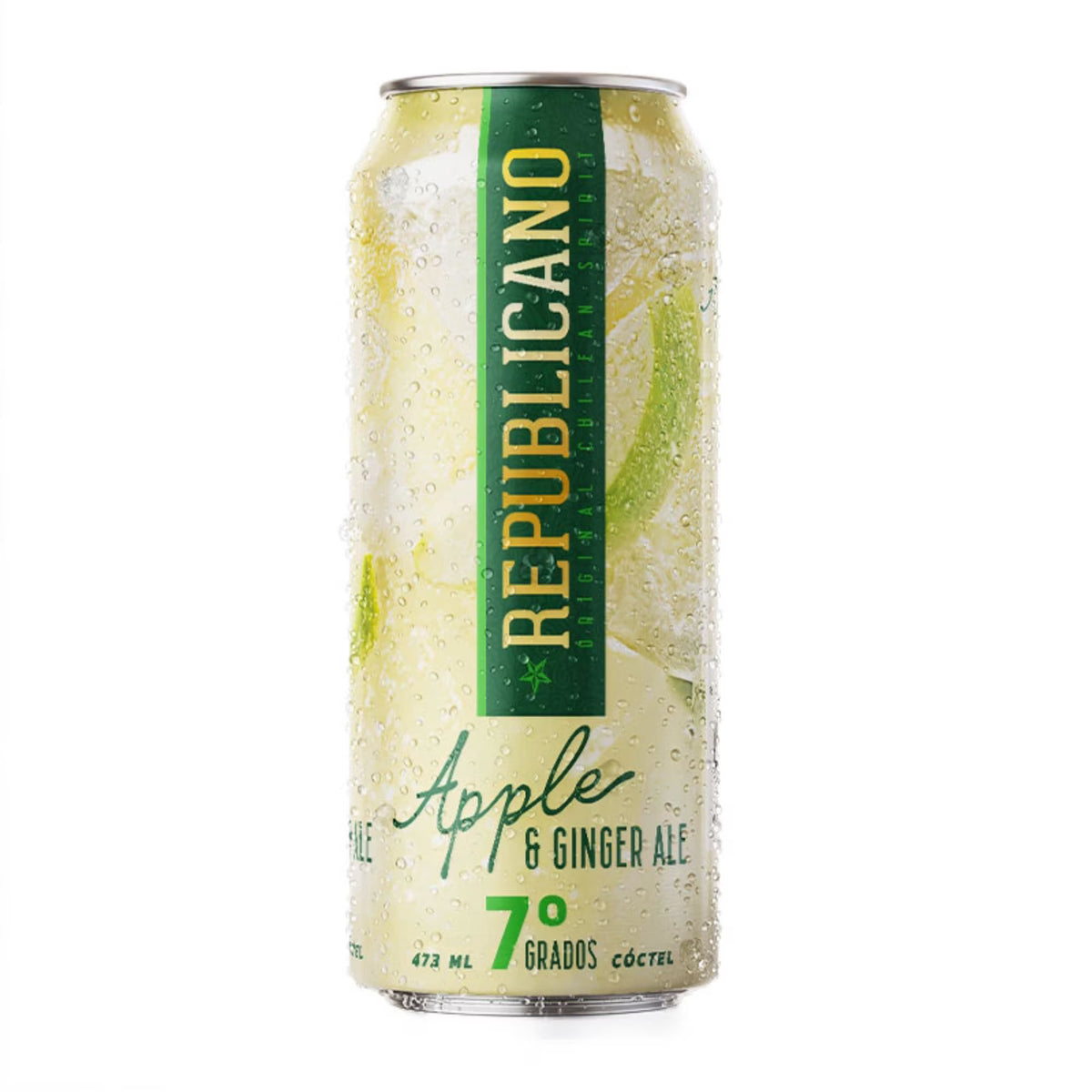 Ready To Drink Republicano Ice Apple & Ginger Ale 7° 473cc