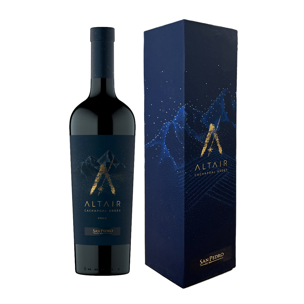 Vino Altair Ensamblaje 14,5° 750cc (incluye estuche)